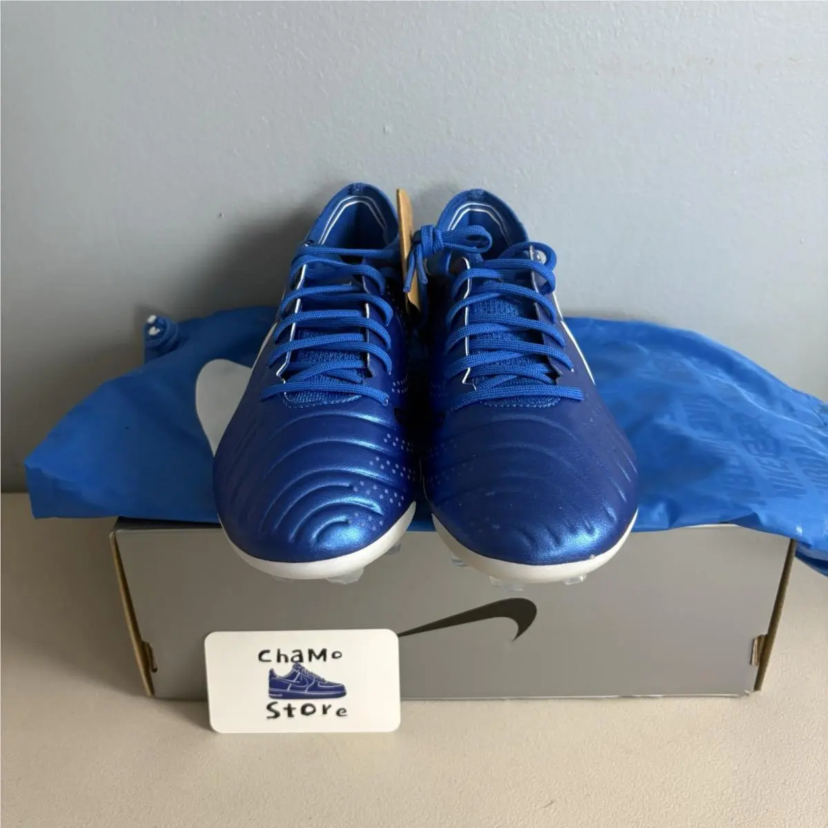 Nike shoes - Nike Tiempo Legend 10 Elite FG - DV4328-400 - Blue 0