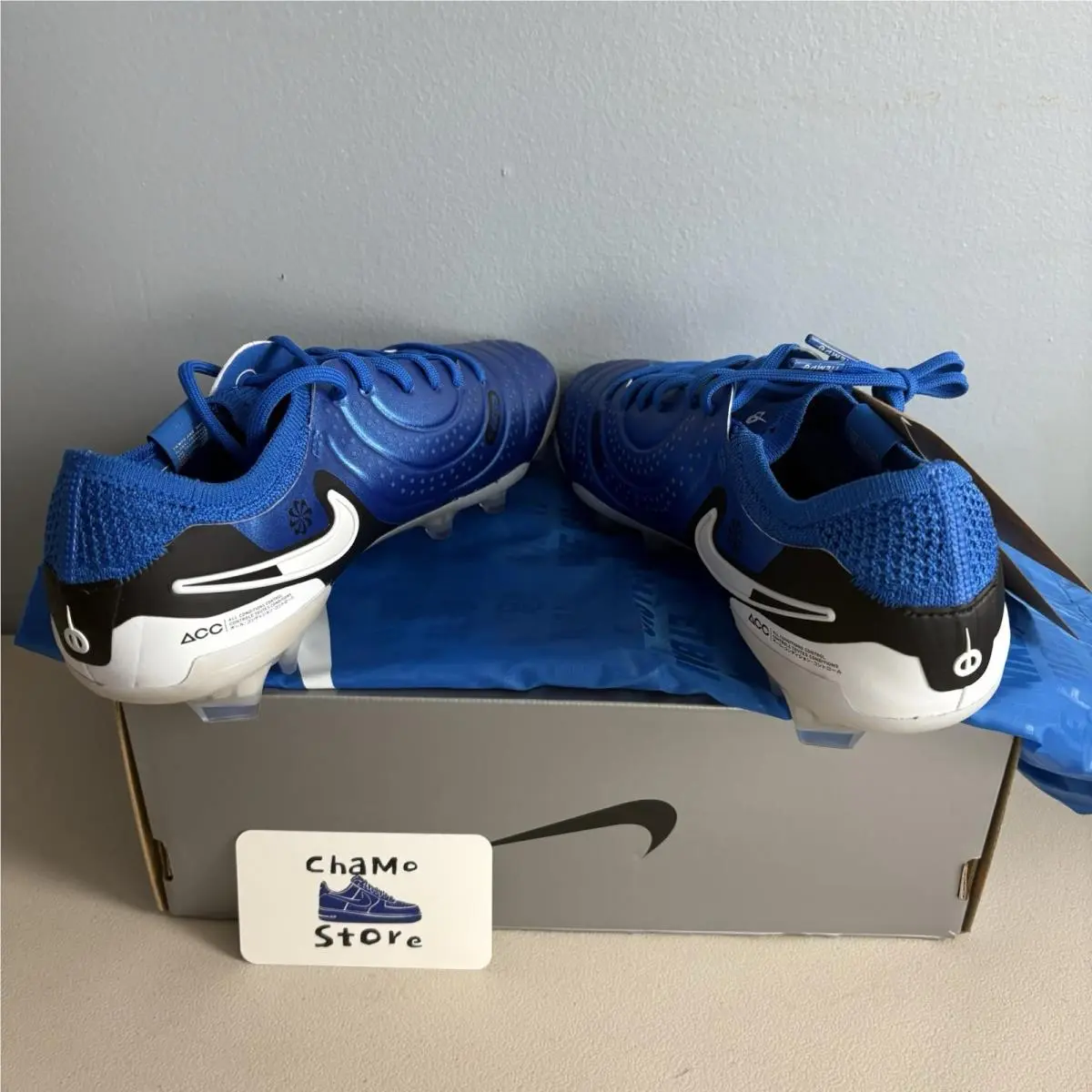 Nike shoes - Nike Tiempo Legend 10 Elite FG - DV4328-400 - Blue 3
