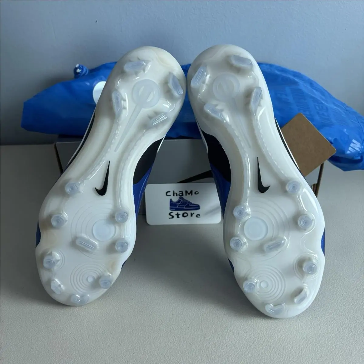 Nike shoes - Nike Tiempo Legend 10 Elite FG - DV4328-400 - Blue 6