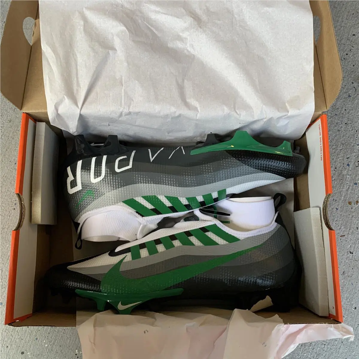 Nike shoes - Nike Vapor Edge Pro 360 - DV0778-005 - Pine Green-White-Black (UPC: 0195869933580) 4