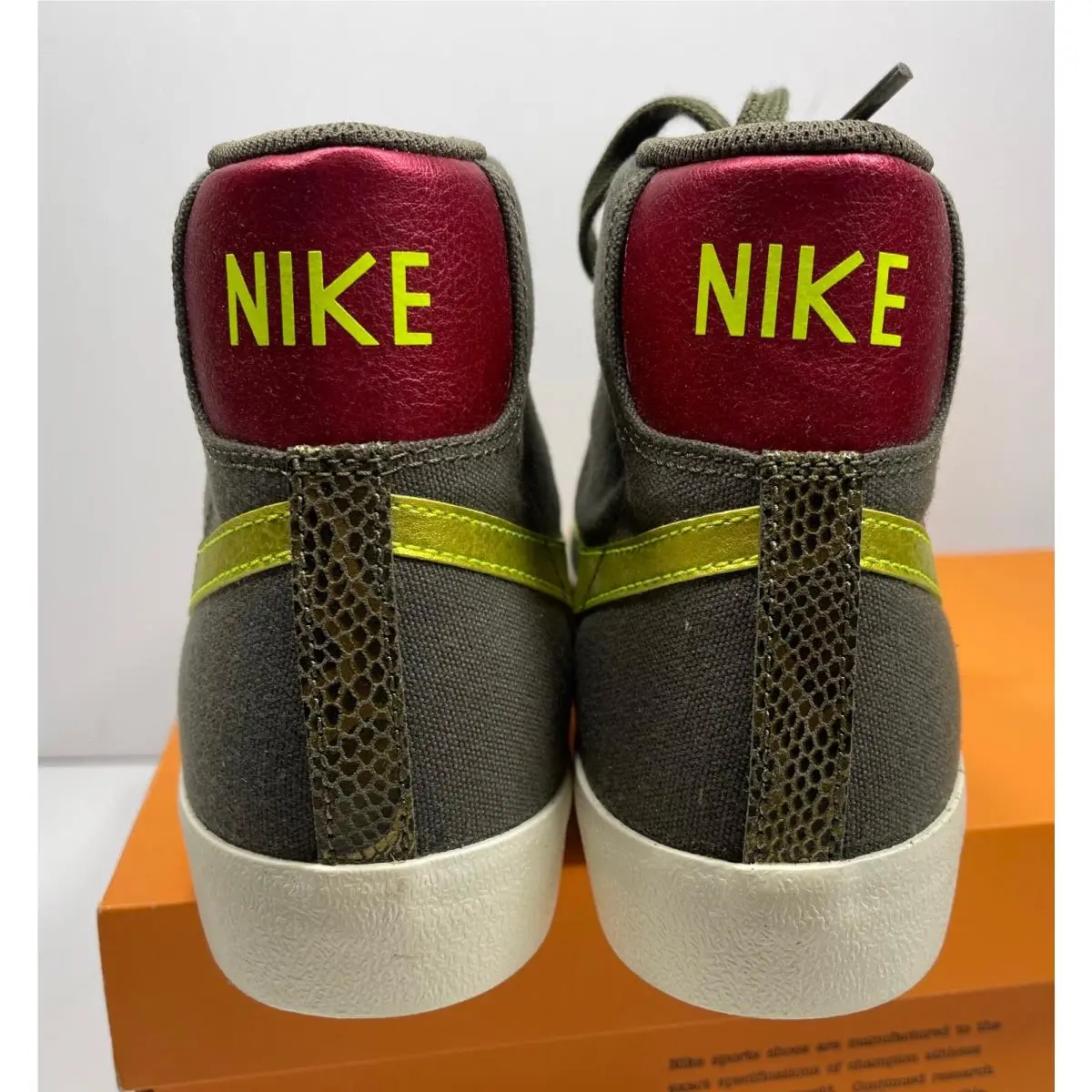 Nike shoes - Nike Sb Blazer - Blazer - CZ0462-200 - MEDIUM OLIVE/LEMON VENOM 0