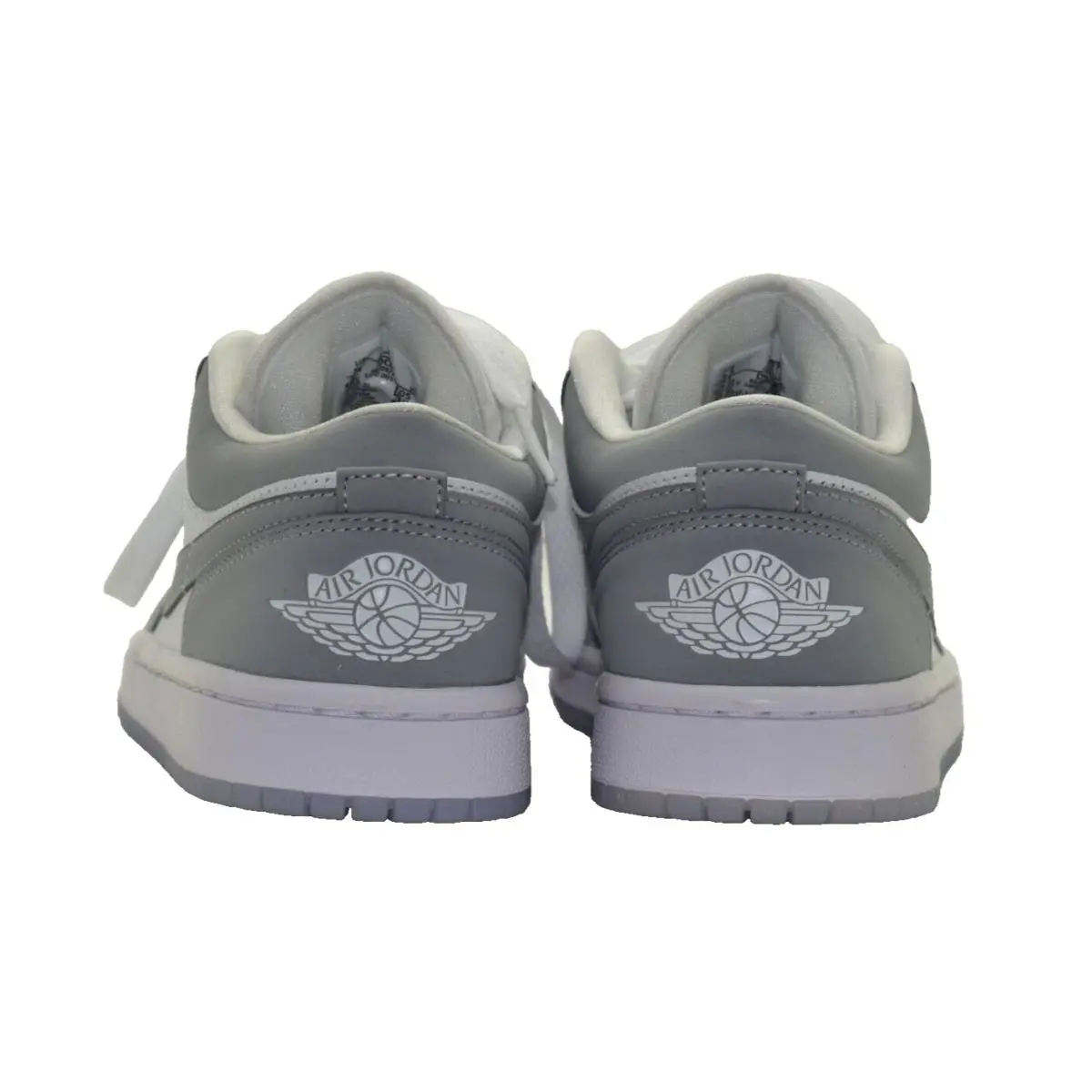 Nike shoes - Air Jordan 1 Low - Air Low - DC0774105 - White/Wolf Grey-Aluminum 2