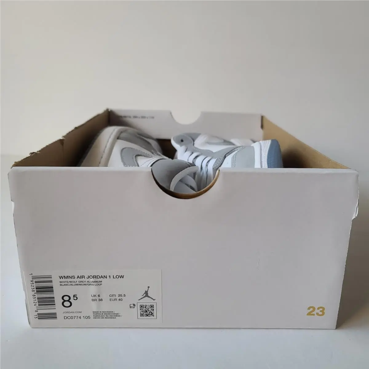 Nike shoes - Air Jordan 1 - Air - DC0774-105 - Gray 0
