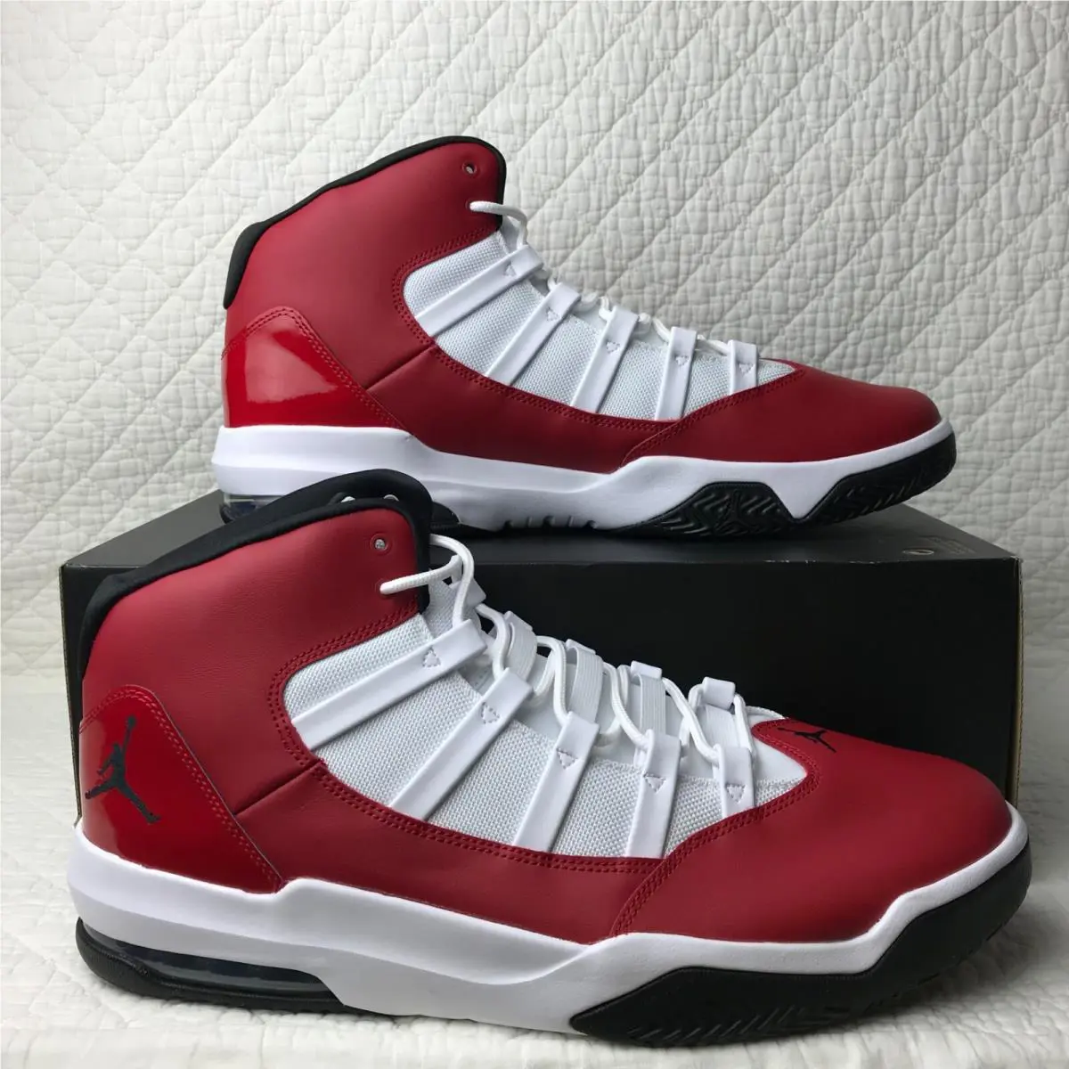 Nike shoes - Air Jordan Max Aura - Air Max Aura - AQ9084-602 - Gym Red/Black-White 0
