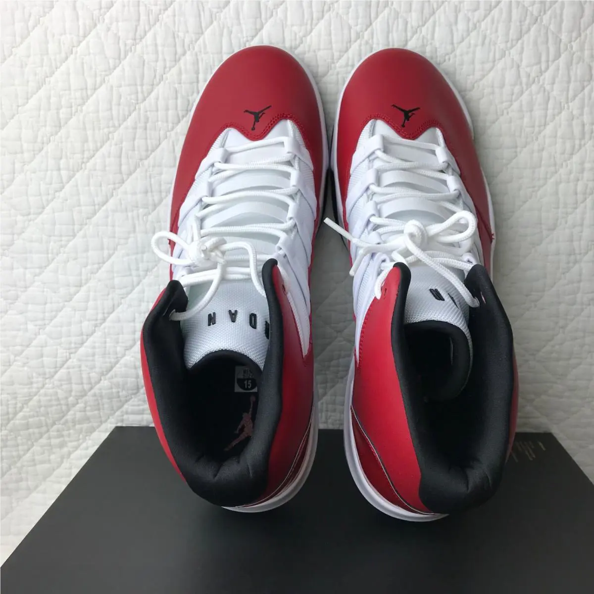 Nike shoes - Air Jordan Max Aura - Air Max Aura - AQ9084-602 - Gym Red/Black-White 8
