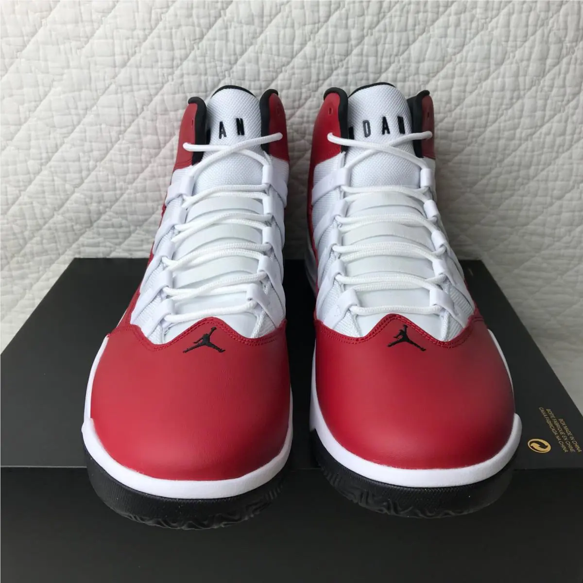 Nike shoes - Air Jordan Max Aura - Air Max Aura - AQ9084-602 - Gym Red/Black-White 3