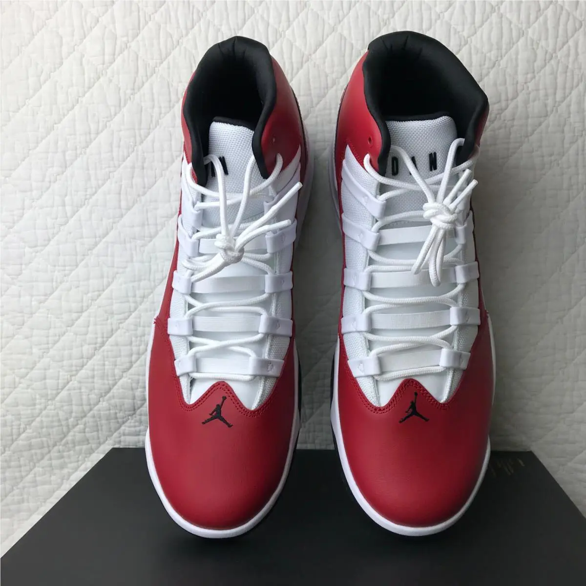 Nike shoes - Air Jordan Max Aura - Air Max Aura - AQ9084-602 - Gym Red/Black-White 7