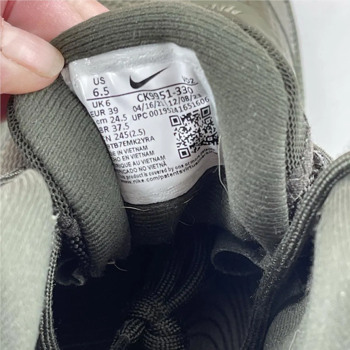 Nike shoes - Nike SFB React - SFB React - CK9951-330 - Green (UPC: 0194956698517) 6