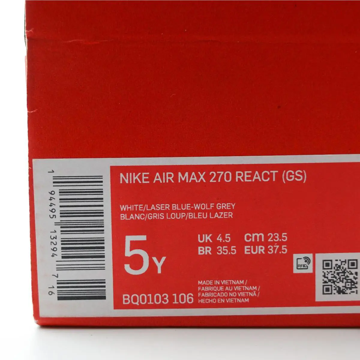 Nike shoes - Nike Air Max 270 React - BQ0103-106 - Multicolor 9