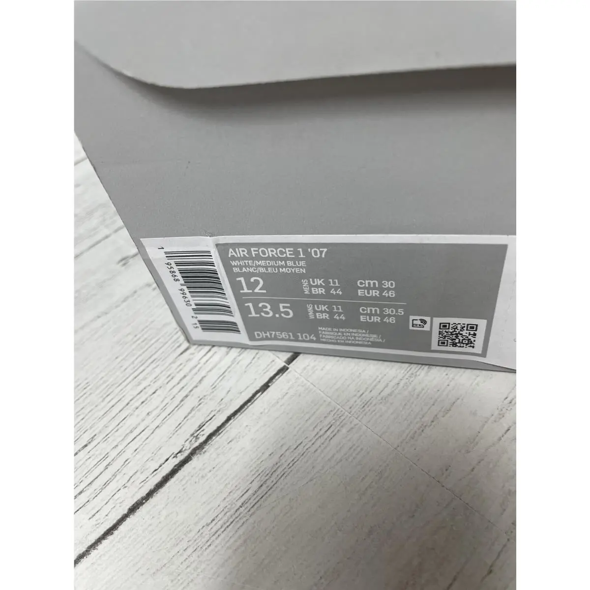 Nike shoes - Nike Air Force 1 - Air Force - DH7561-104 - White (UPC: 0195868996326) 10
