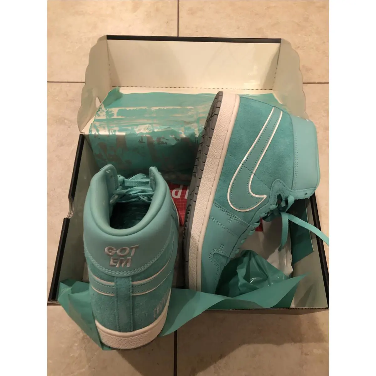 Nike shoes - PE - FJ2384-301 - Light Menta/Metallic Silver 8