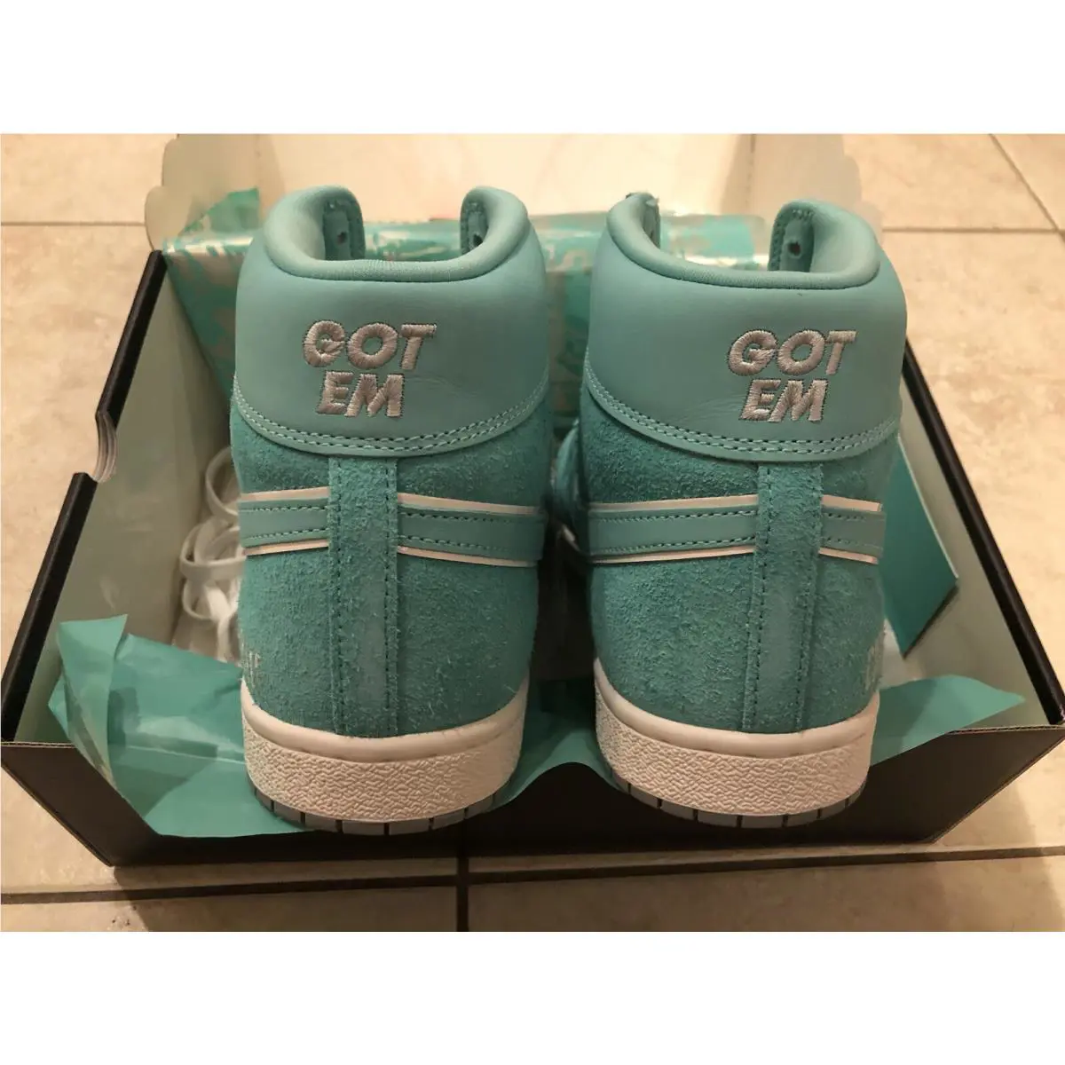 Nike shoes - PE - FJ2384-301 - Light Menta/Metallic Silver 6
