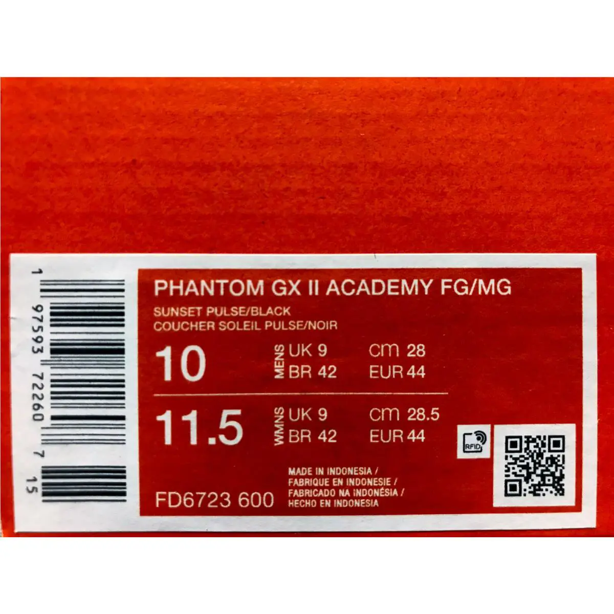 Nike shoes - Nike Phantom GX - Phantom - FD6723-600 - Pink (UPC: 197593722607) 3