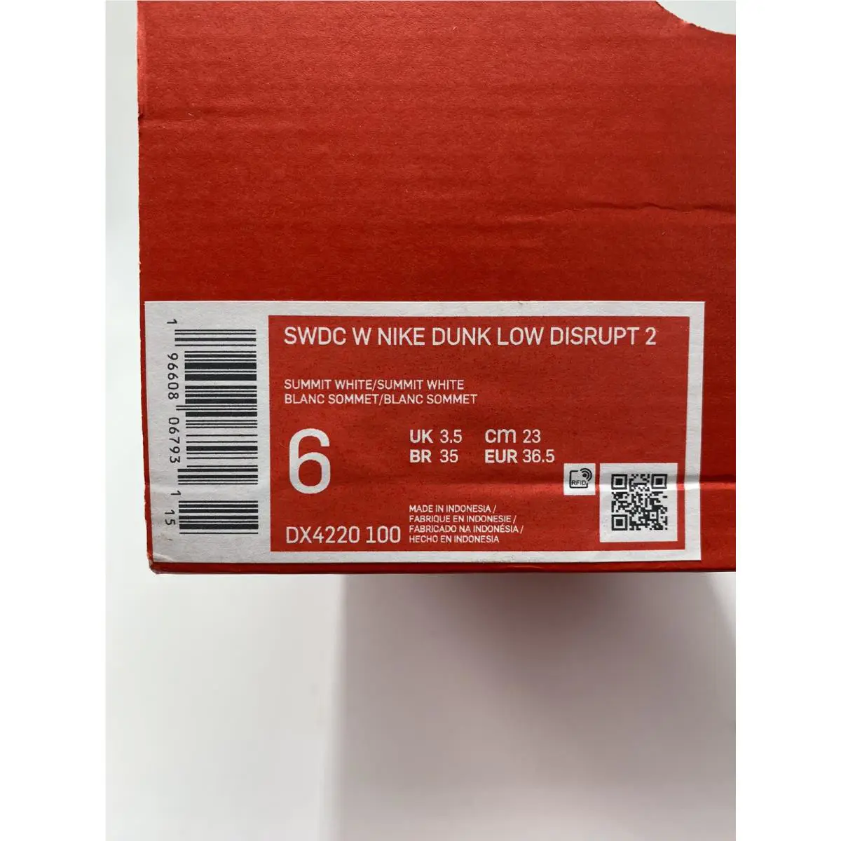 Nike shoes - Nike Dunk Low Disrupt - Dunk Low Disrupt - DX4220-100 - Yellow (UPC: 196608067931) 6