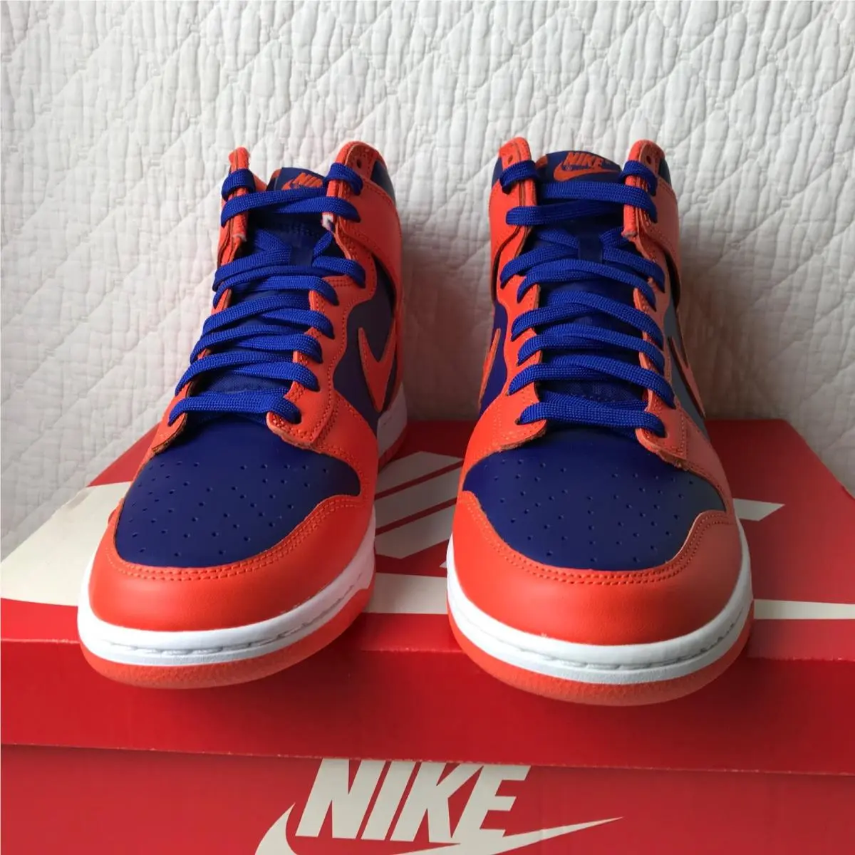 Nike shoes - Nike Dunk High - Dunk High - DD1399-800 - Orange/Orange Deep Royal Blue 3