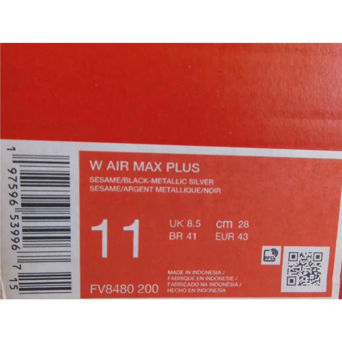 Nike shoes - Nike Air Max Plus - Air Max Plus - Fv8480-200 - Brown (UPC: 197596539967) 3