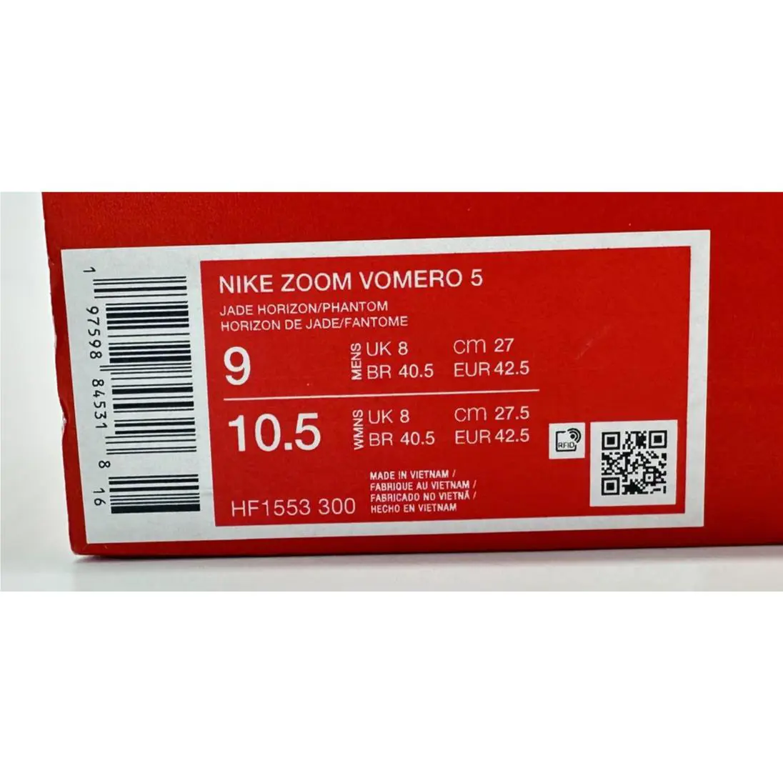 Nike shoes - Nike Zoom Vomero 5 - Zoom Vomero - HF1553 300 - Green (UPC: 197598845318) 9