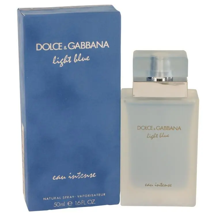 Light Blue Eau Intense by Dolce Gabbana Eau De Parfum Spray 1.6 oz Women