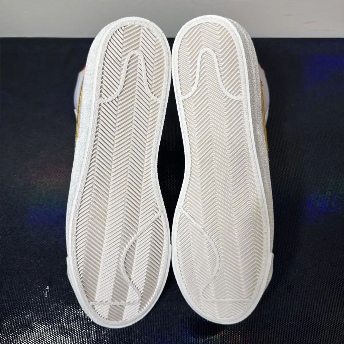 Nike shoes - Nike Blazer `77 Vintage - Blazer Vintage - DD9239-100 - White, Manufacturer: White/Stadium Green/Team Orange/University Gold (UPC: 0194954387765) 4