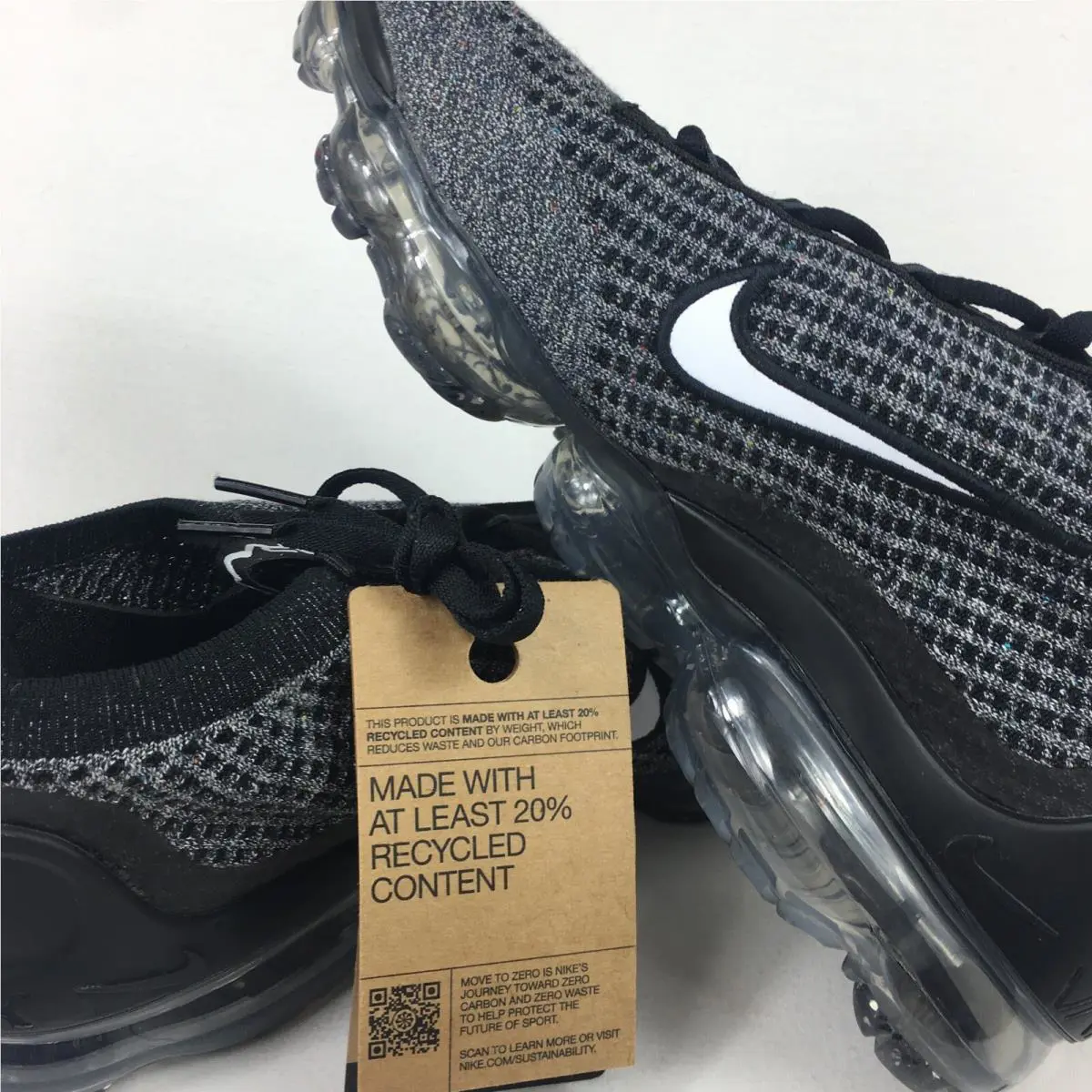 Nike shoes - Nike Air Vapormax Flyknit - Air Vapormax Flyknit - DC9394-001 - Black/White-Anthracite 4
