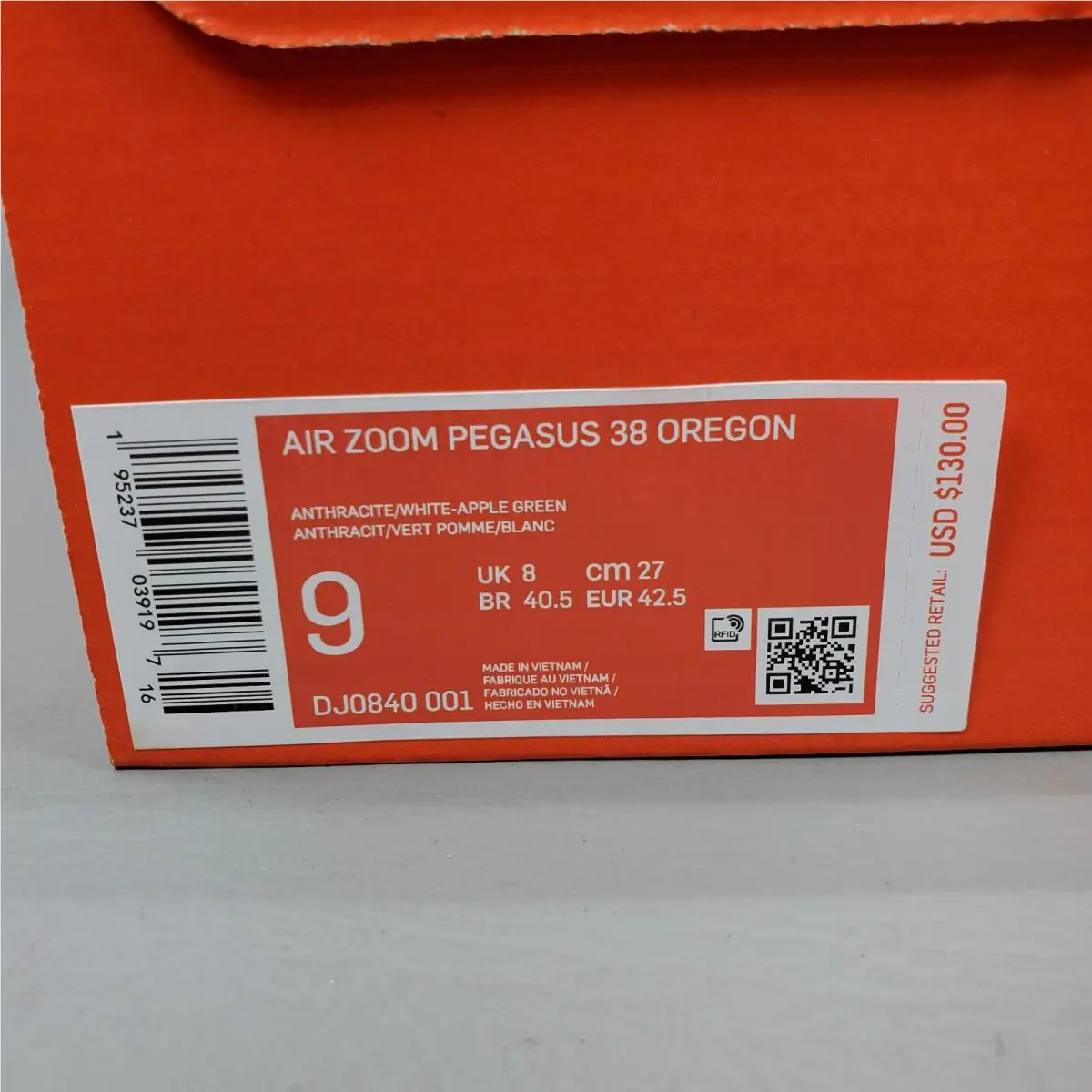 Nike shoes - Nike Air Zoom Pegasus - Air Zoom Pegasus - DJ0840-001 - Green (UPC: 195237039197) 10