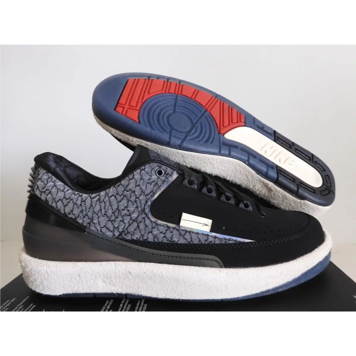 Nike Air Jordan 2 Retro Low SP Responsibility Black-grey SZ 8.5 DR9834-060