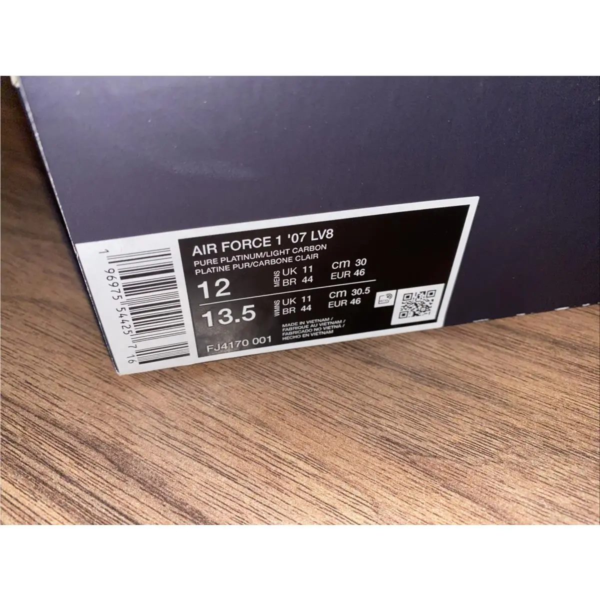 Nike shoes - Nike Air Force 1 - Air Force - FJ4170-001 - Gray 12