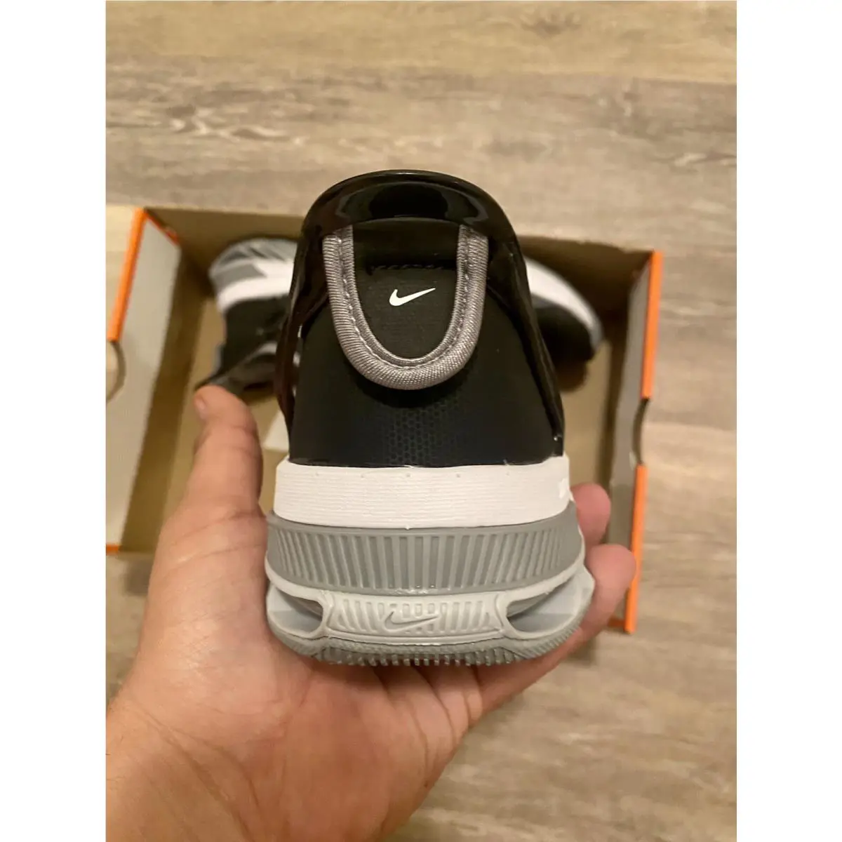 Nike shoes - Nike Metcon 7 Flyease - Metcon Flyease - DH3344-010 - Black-Pure Platinum (UPC: 195238840419) 0