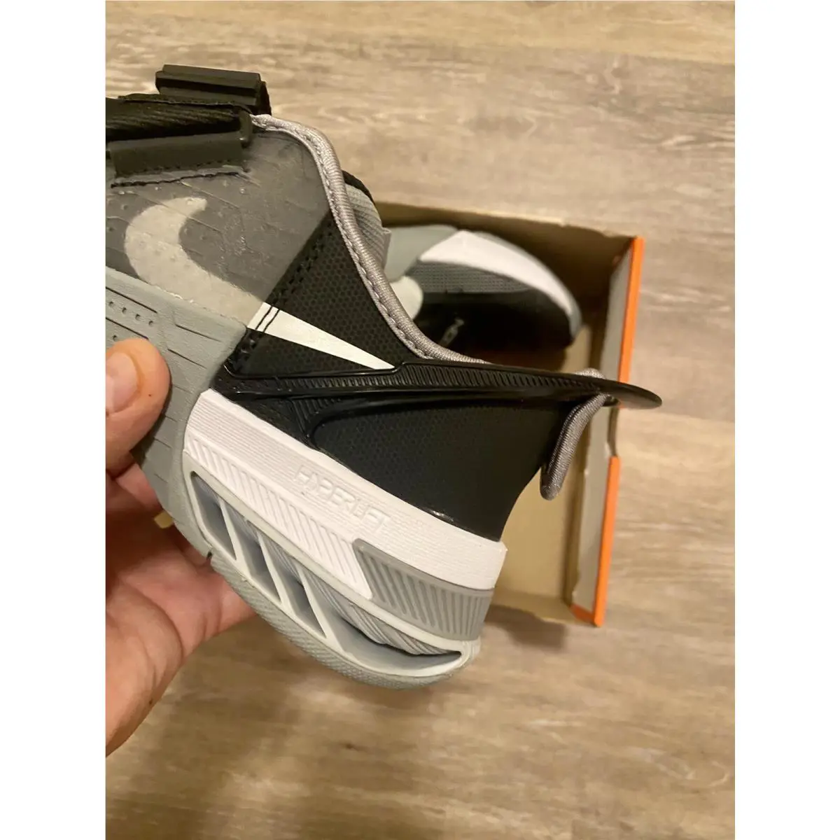 Nike shoes - Nike Metcon 7 Flyease - Metcon Flyease - DH3344-010 - Black-Pure Platinum (UPC: 195238840419) 1