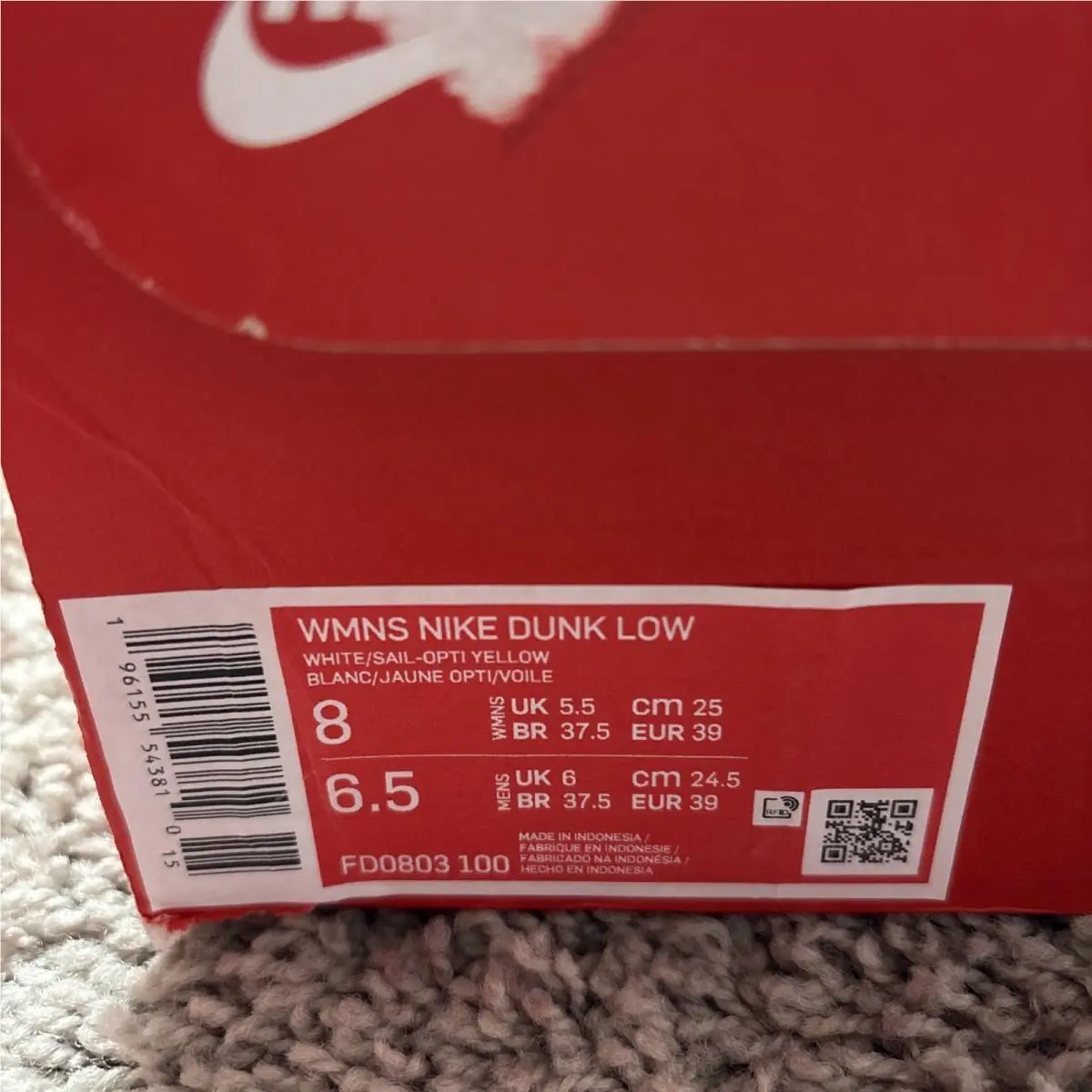 Nike shoes - Nike Dunk High - Dunk High - FD0803-100 - White 1