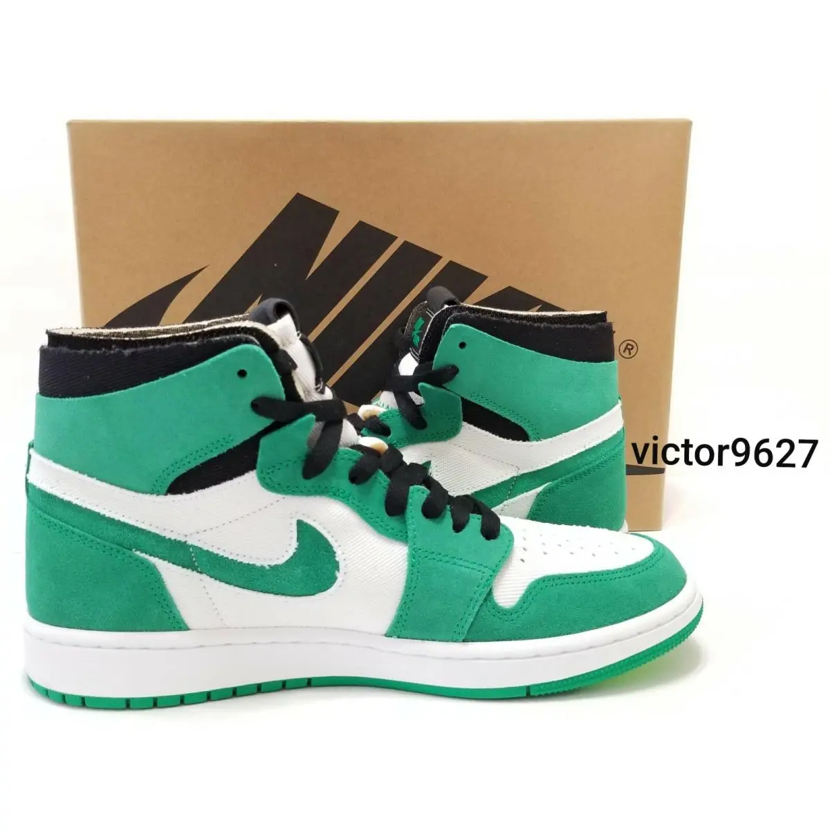 Nike shoes - Air Jordan 1 Zoom - Air Zoom - CT0978-300 - Green (UPC: 0194956603702) 4