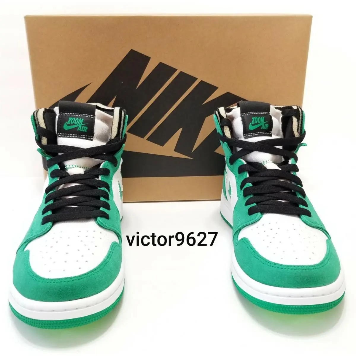 Nike shoes - Air Jordan 1 Zoom - Air Zoom - CT0978-300 - Green (UPC: 0194956603702) 6