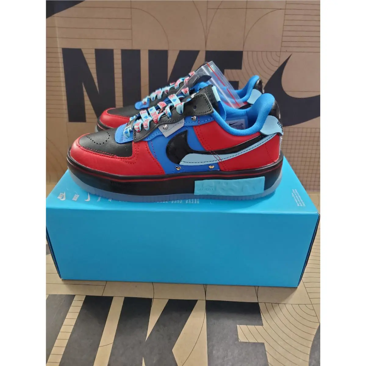 Nike shoes - Nike Air Force 1 - Air Force - DR6259-600 - Black 0