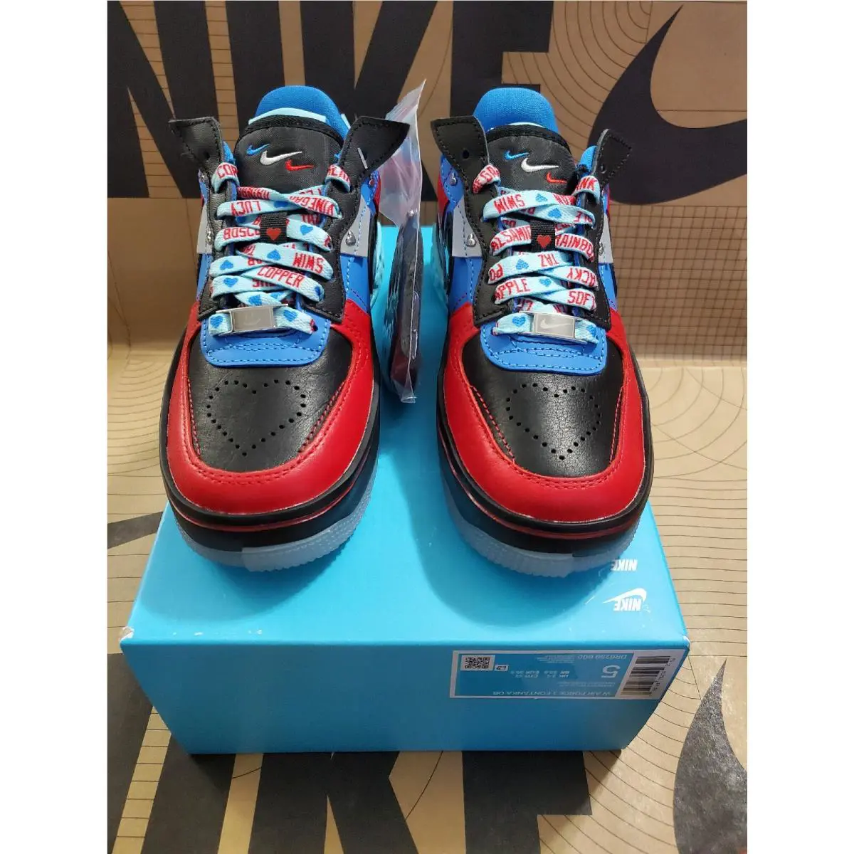 Nike shoes - Nike Air Force 1 - Air Force - DR6259-600 - Black 1