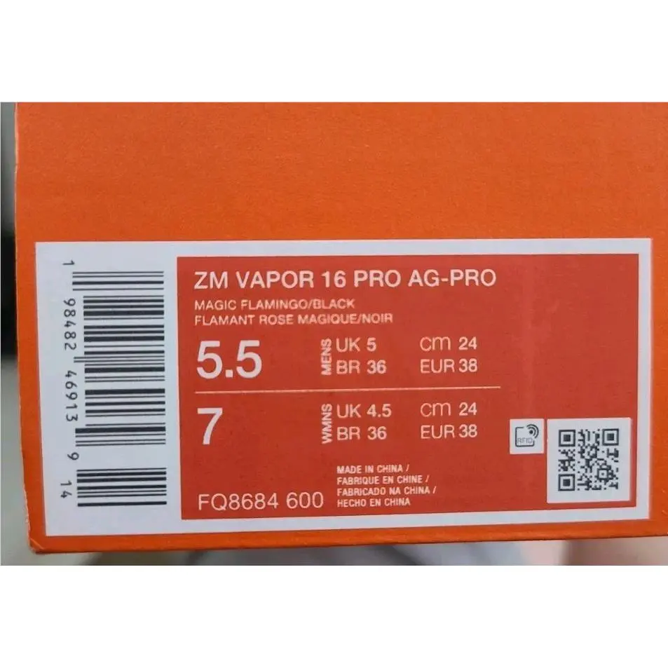 Nike shoes - Nike Mercurial Vapor - Mercurial Vapor - FQ8684 600 - Pink (UPC: 196153823174) 0