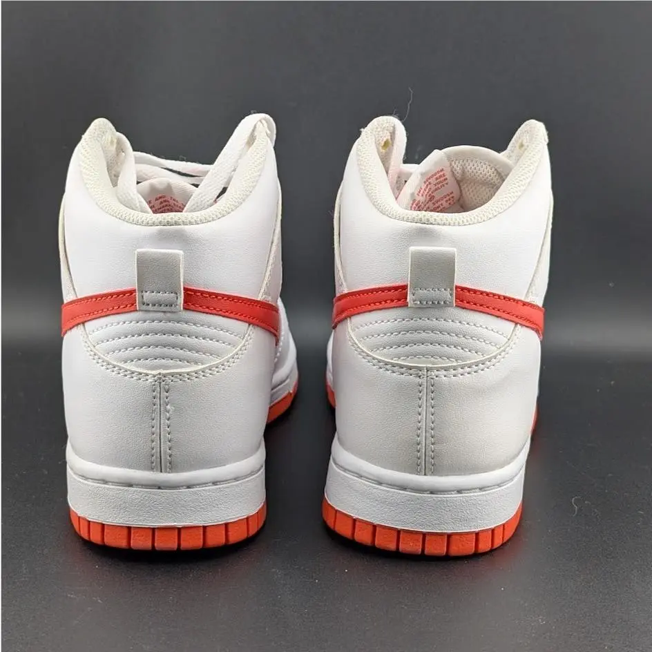 Nike shoes - Nike Dunk Hi Retro - Dunk Retro - DV0829-101 - White / Picante Red (UPC: 196155129236) 3