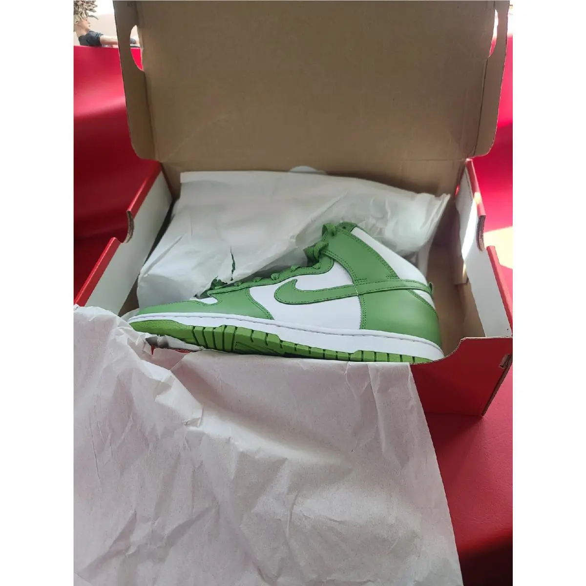 Nike shoes - Nike Dunk Hi - Dunk - DV0829-101 - WHITE CHLOROPHYLL (UPC: 196975529957) 16