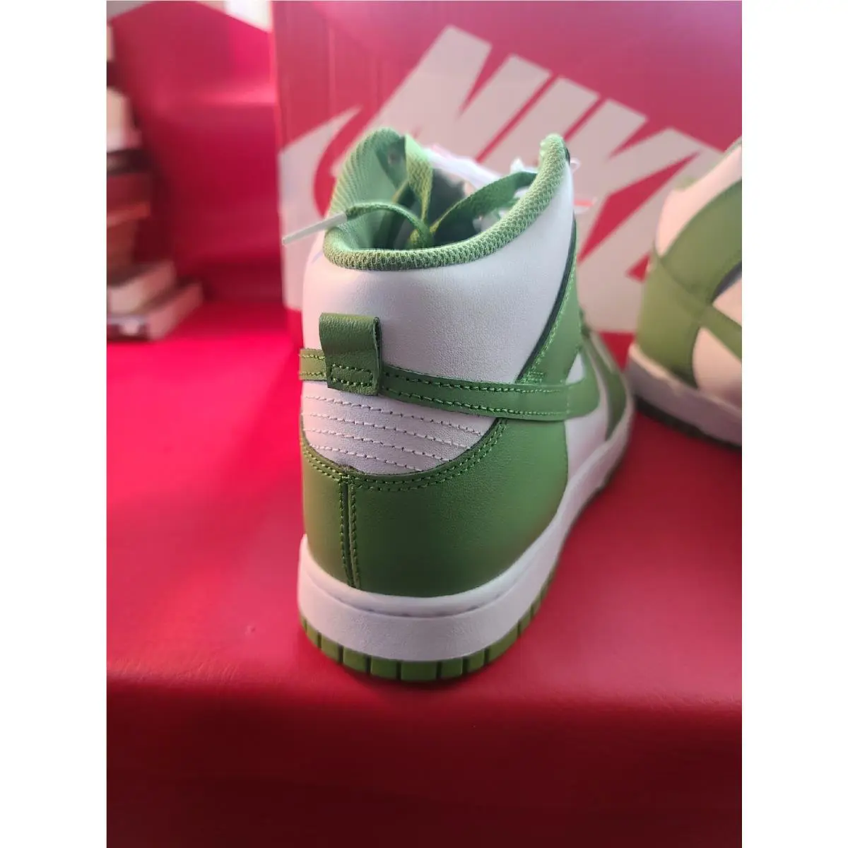 Nike shoes - Nike Dunk Hi - Dunk - DV0829-101 - WHITE CHLOROPHYLL (UPC: 196975529957) 2
