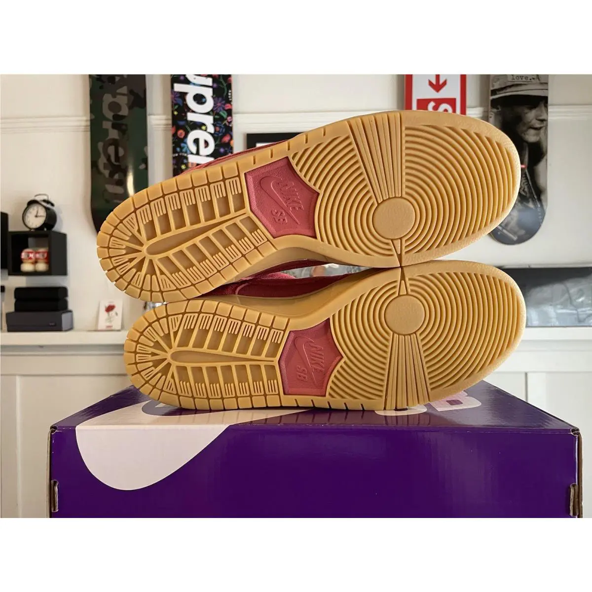 Nike shoes - Nike SB Dunk - Dunk - DV5429 600 - ADOBE/ADOBE-PHANTOM (UPC: 00196154140690) 5