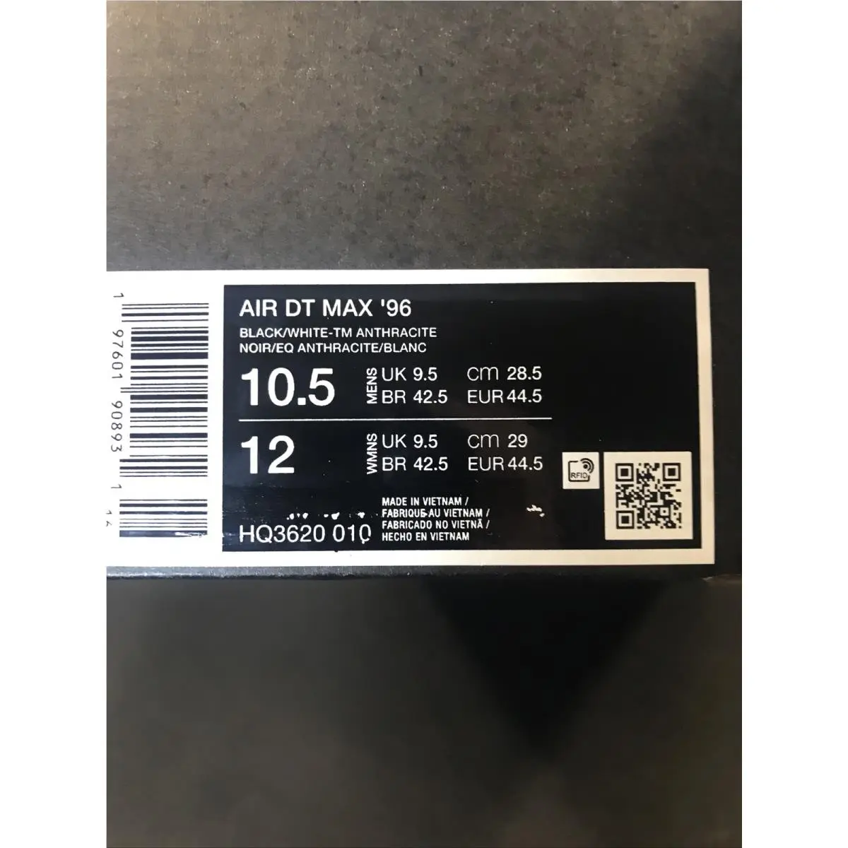 Nike shoes - Nike Air DT Max `96 - HQ3620-010 - Black 7