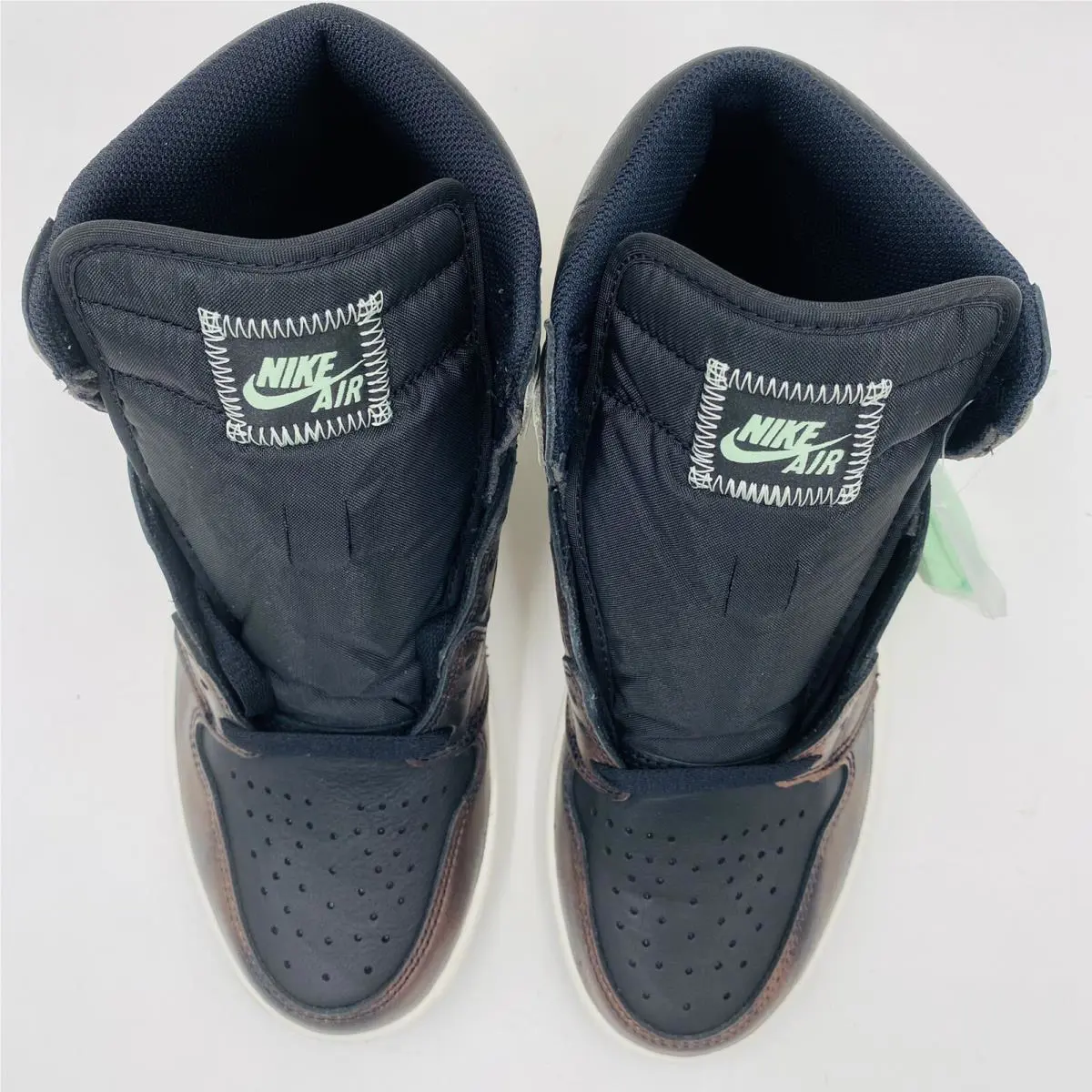 Nike shoes - Air Jordan 1 Retro High - 555088 033 - Black Fresh Mint Light Army 8