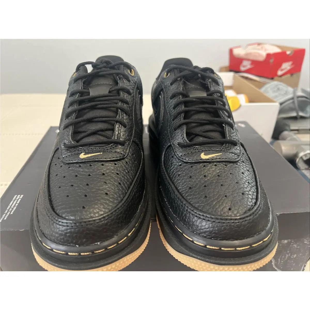 Nike shoes - Nike Air Force 1 Luxe - DB4109-001 - Black 3