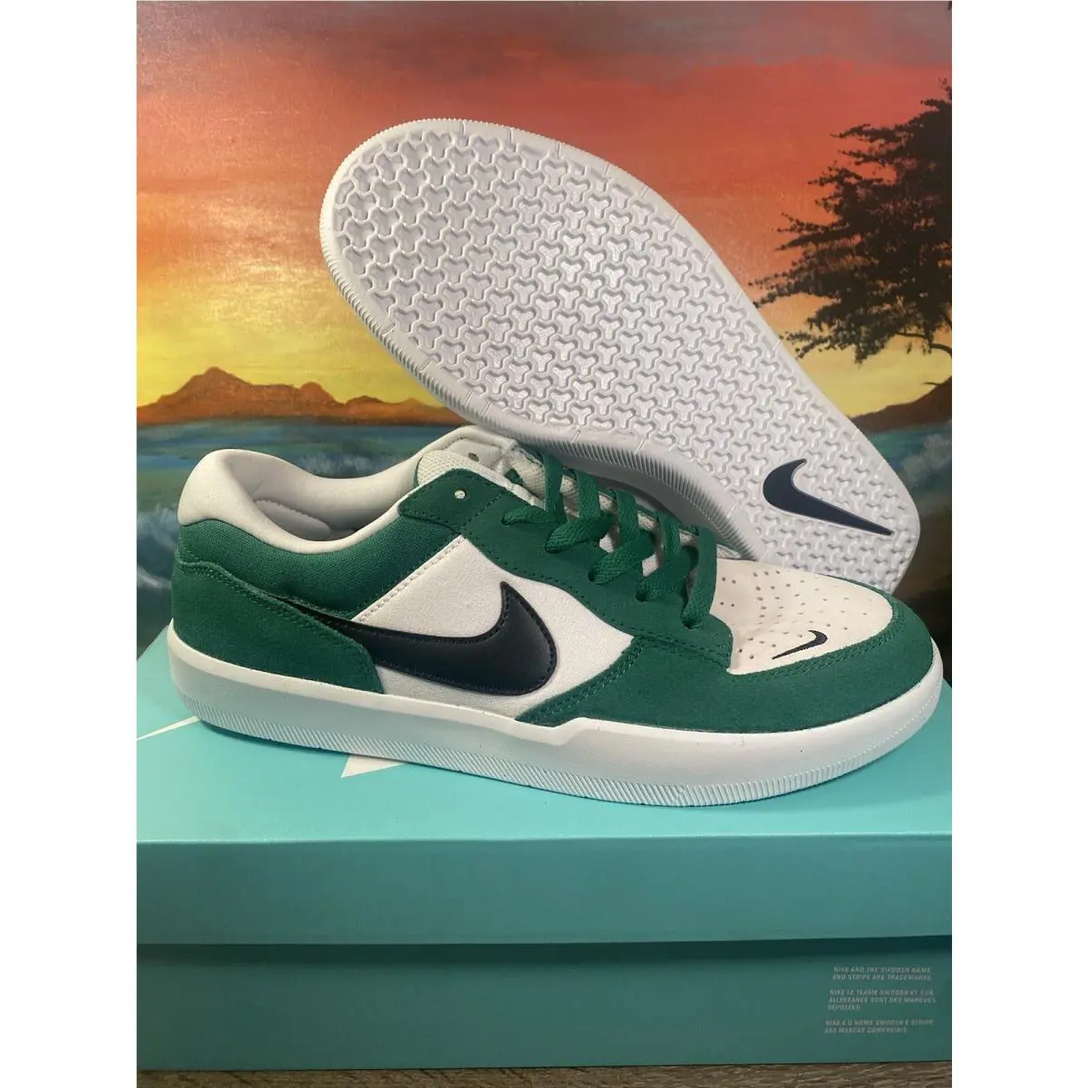 Nike shoes - Nike Force 58 SB - Force - DV5477-300 - Green 8