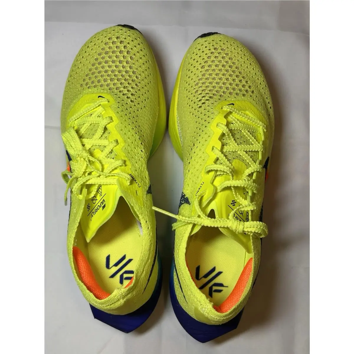 Nike shoes - Nike ZoomX Vaporfly Next% 3 - DV4130-700 - Yellow, Manufacturer: Volt/Scream Green/Barely Volt/Black 0