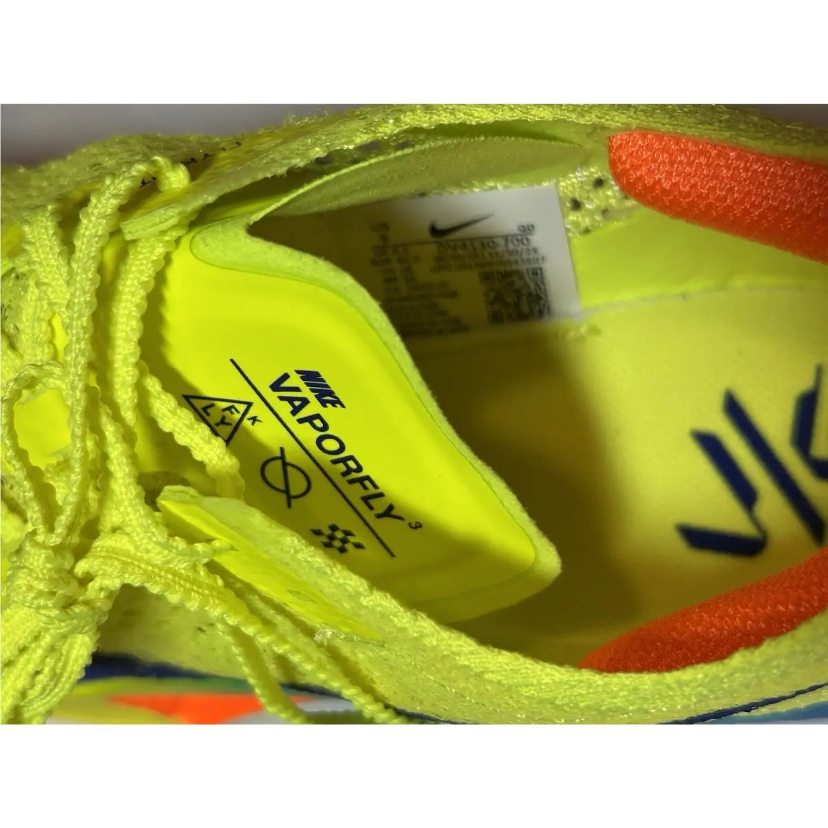 Nike shoes - Nike ZoomX Vaporfly Next% 3 - DV4130-700 - Yellow, Manufacturer: Volt/Scream Green/Barely Volt/Black 3