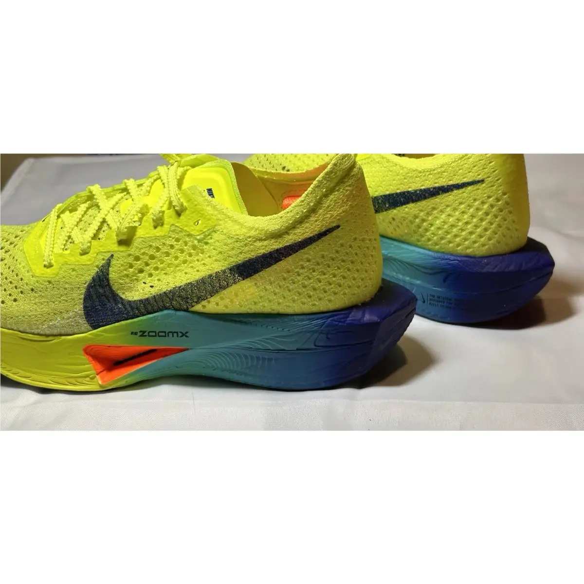 Nike shoes - Nike ZoomX Vaporfly Next% 3 - DV4130-700 - Yellow, Manufacturer: Volt/Scream Green/Barely Volt/Black 6