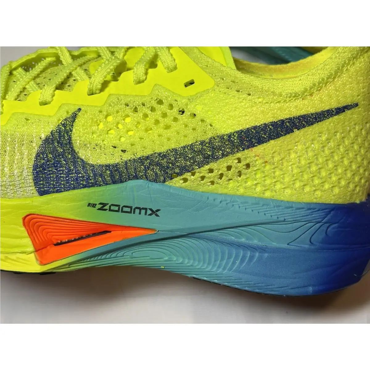 Nike shoes - Nike ZoomX Vaporfly Next% 3 - DV4130-700 - Yellow, Manufacturer: Volt/Scream Green/Barely Volt/Black 7