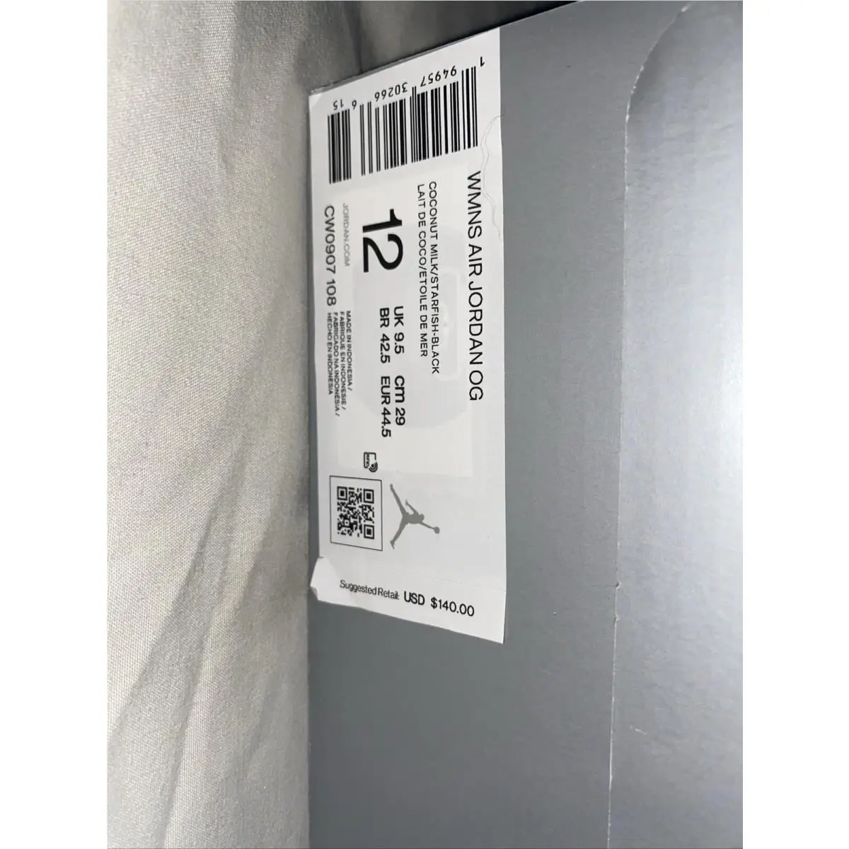 Nike shoes - Air Jordan OG - Air - CW0907108 - Ivory 3