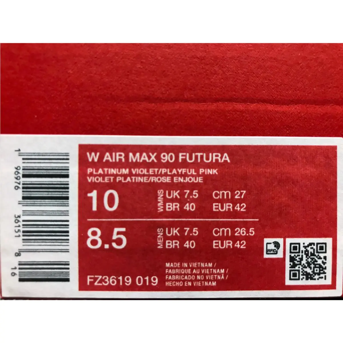 Nike shoes - Nike Air Max 90 - Air Max - FZ3619-019 - Pink (UPC: 196976361518) 3