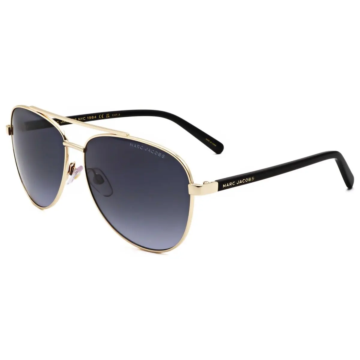Marc Jacobs Women`s 60mm Gold Sunglasses MARC760S-0RHL-9O